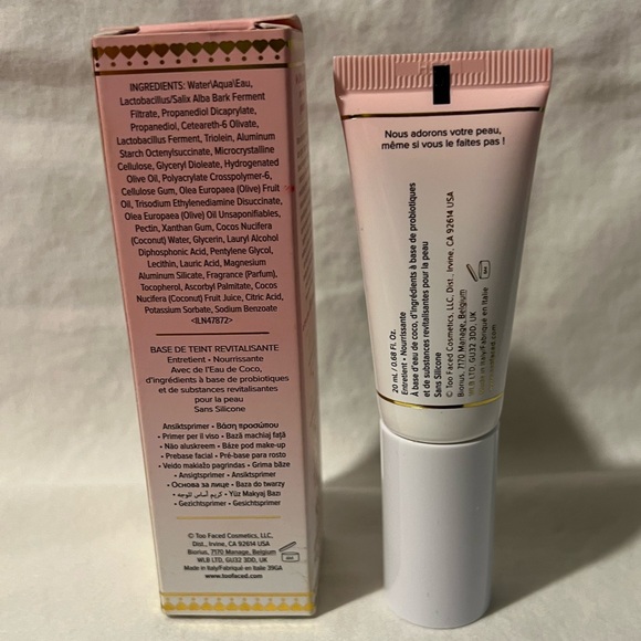 🌸NIB🌸 TOO FACED Hangover Nourishing Face Primer .68 fl oz Travel Size - Picture 11 of 12